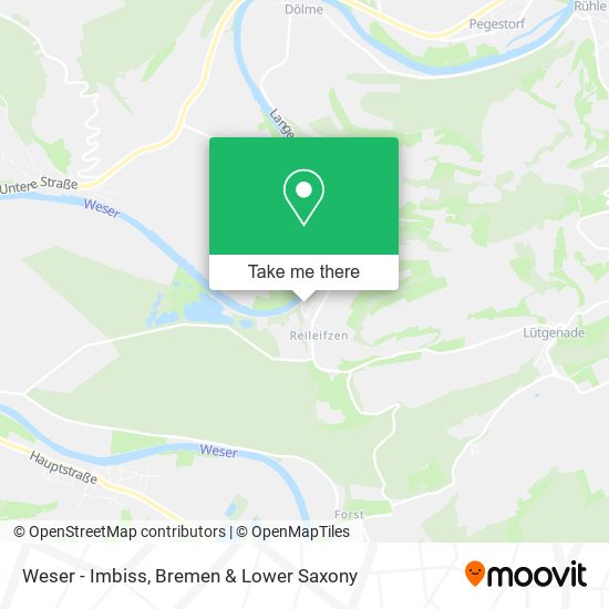 Weser - Imbiss map