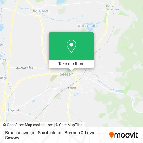 Braunschweiger Spiritualchor map