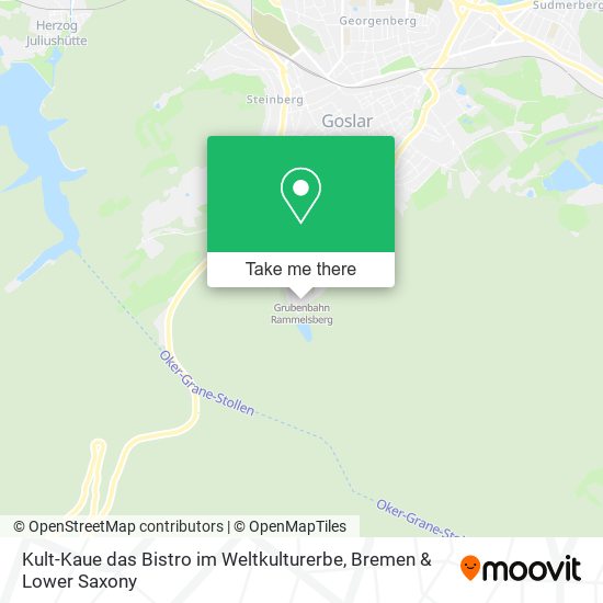 Kult-Kaue das Bistro im Weltkulturerbe map