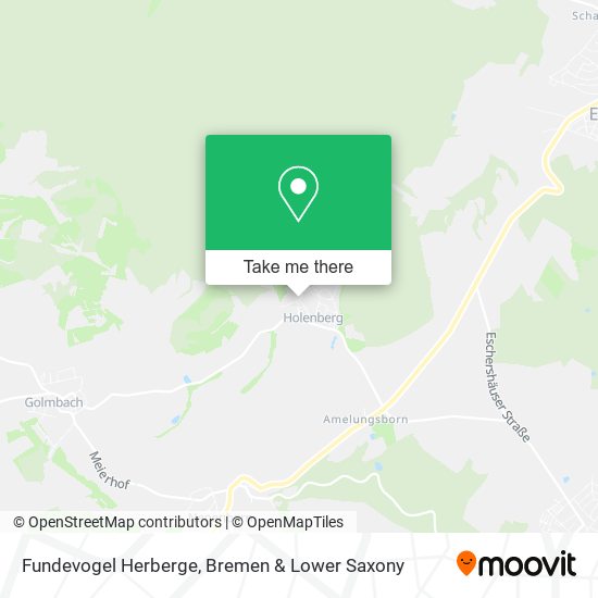 Fundevogel Herberge map