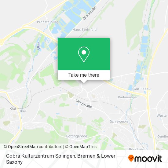 Cobra Kulturzentrum Solingen map