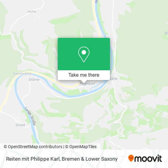 Reiten mit Philippe Karl map