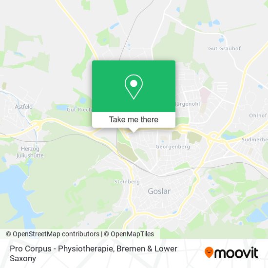 Pro Corpus - Physiotherapie map