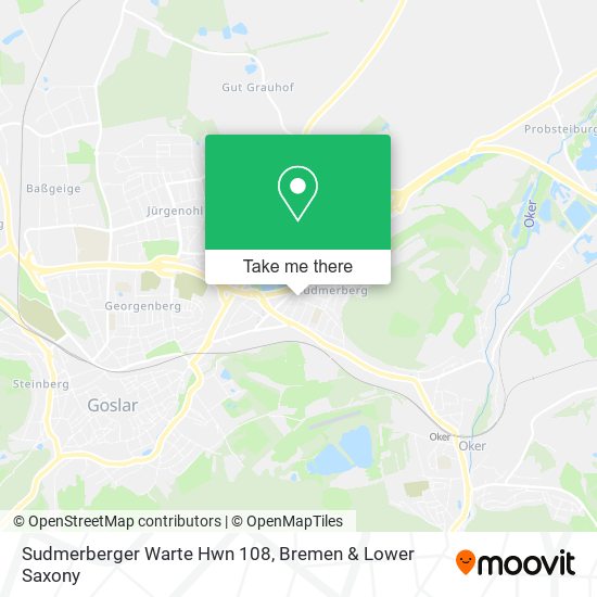 Sudmerberger Warte Hwn 108 map