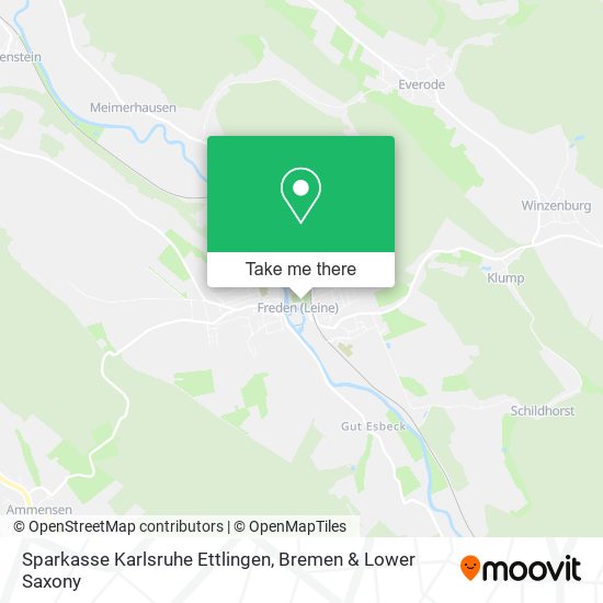 Sparkasse Karlsruhe Ettlingen map