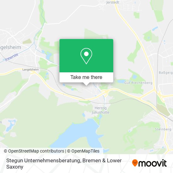 Stegun Unternehmensberatung map