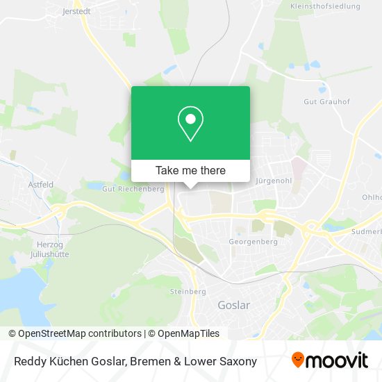 Reddy Küchen Goslar map