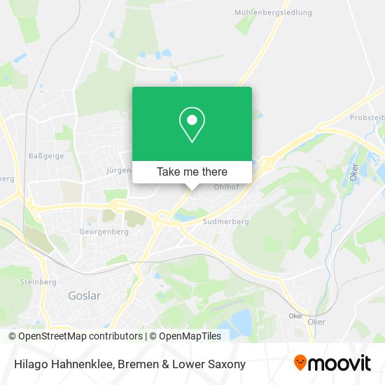 Hilago Hahnenklee map