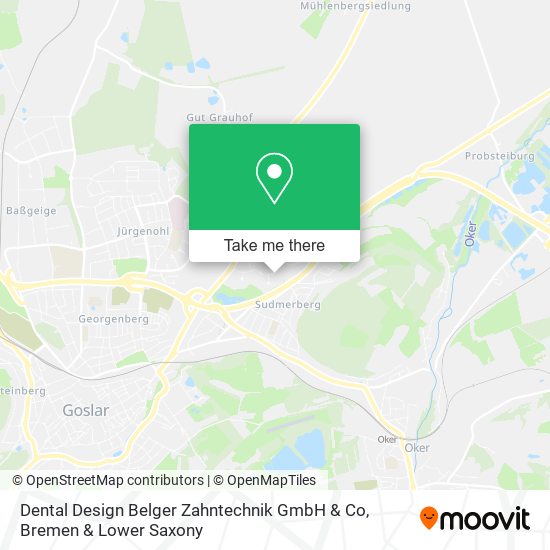 Dental Design Belger Zahntechnik GmbH & Co map