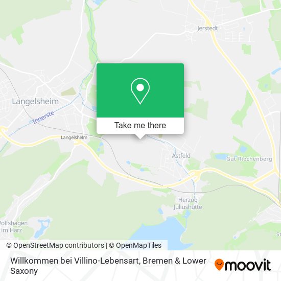 Willkommen bei Villino-Lebensart map