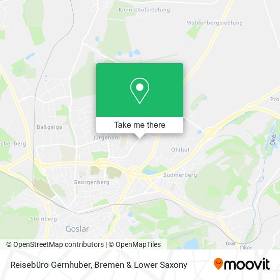 Reisebüro Gernhuber map
