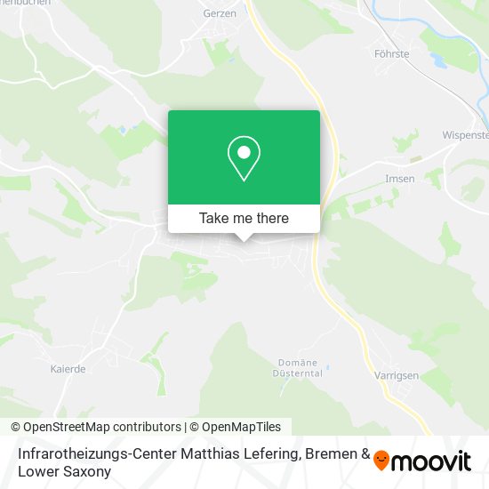 Infrarotheizungs-Center Matthias Lefering map