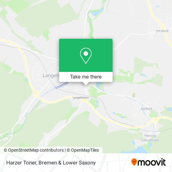 Harzer Toner map