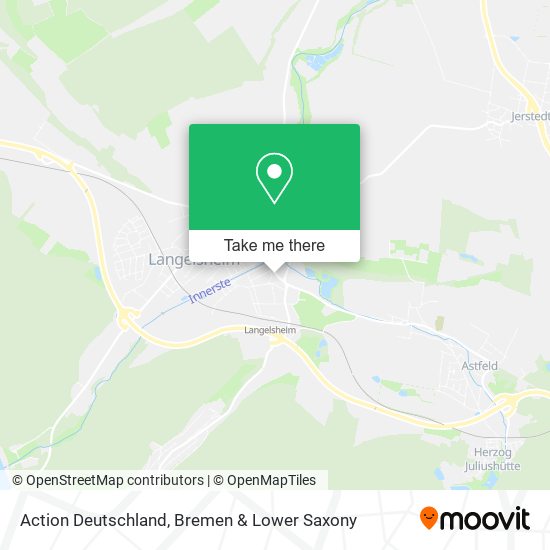 Action Deutschland map