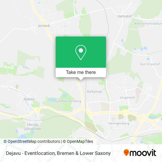 Dejavu - Eventlocation map