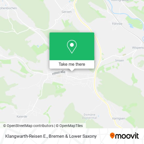 Klangwarth-Reisen E. map