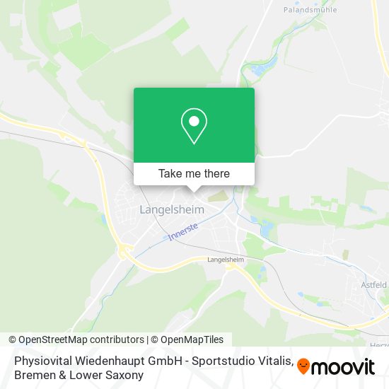 Physiovital Wiedenhaupt GmbH - Sportstudio Vitalis map