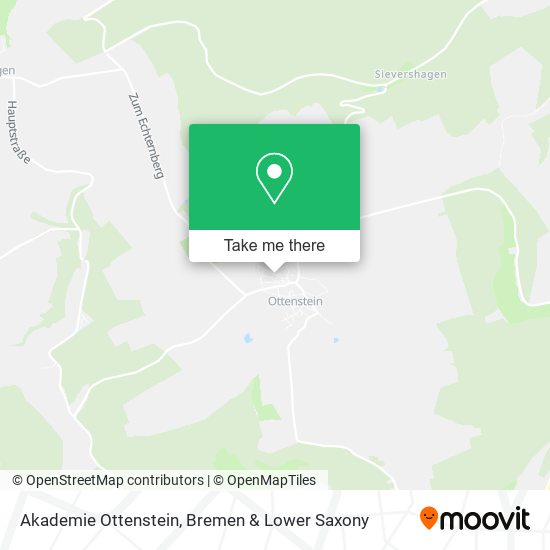 Akademie Ottenstein map