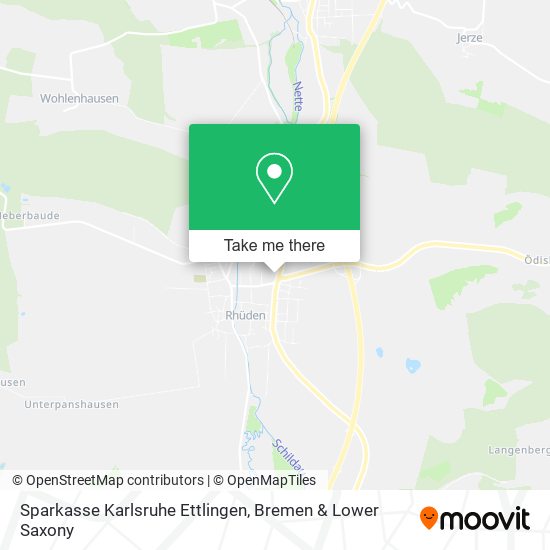 Sparkasse Karlsruhe Ettlingen map