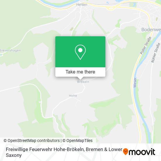 Карта Freiwillige Feuerwehr Hohe-Brökeln