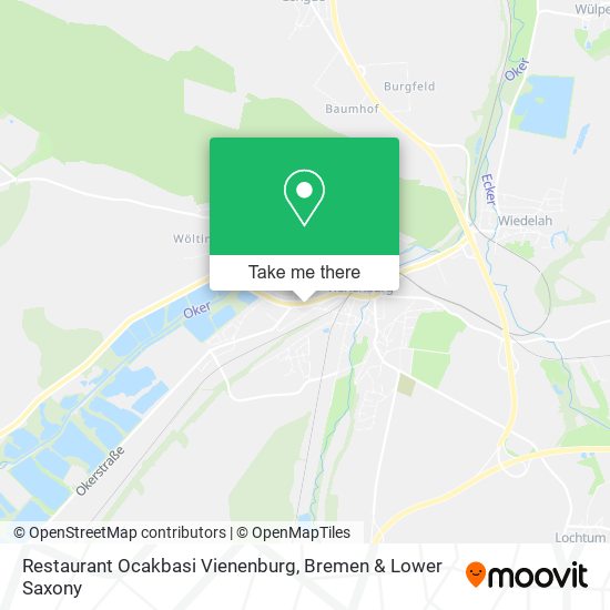 Restaurant Ocakbasi Vienenburg map