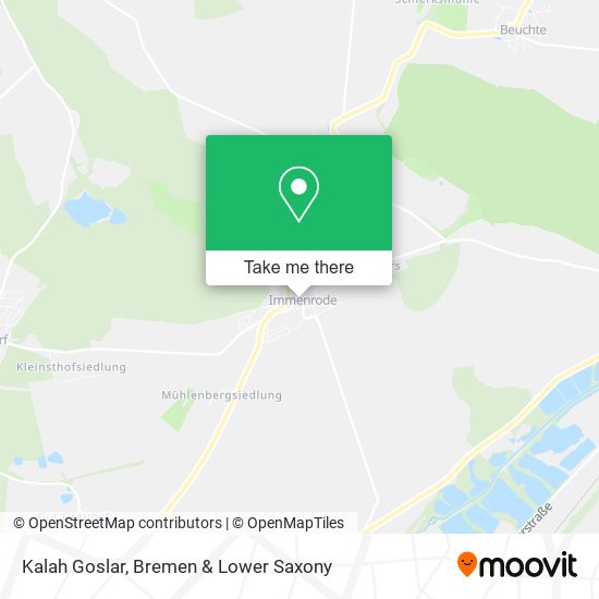 Kalah Goslar map