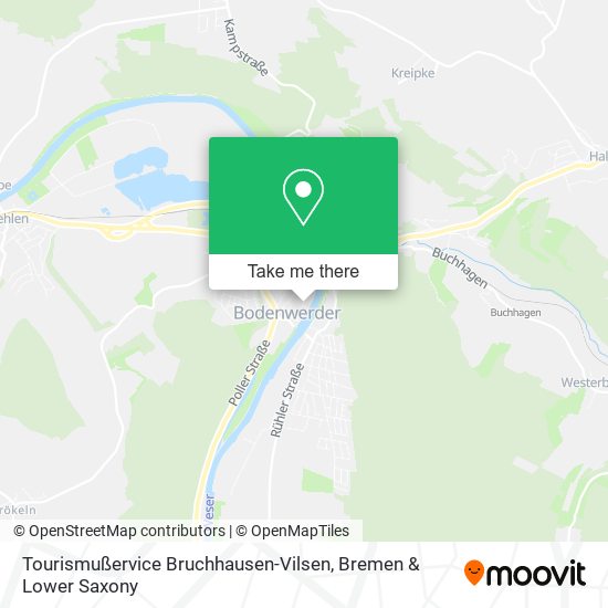 Tourismußervice Bruchhausen-Vilsen map