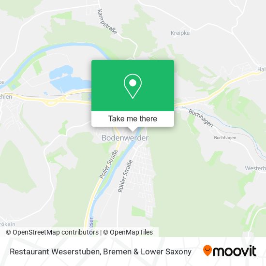 Restaurant Weserstuben map