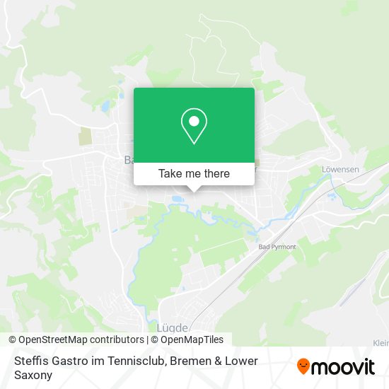 Steffis Gastro im Tennisclub map