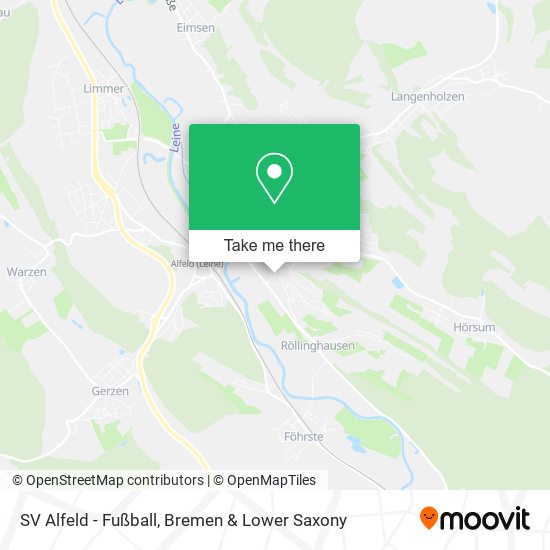 SV Alfeld - Fußball map