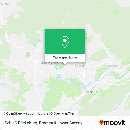 Schloß Bückeburg map