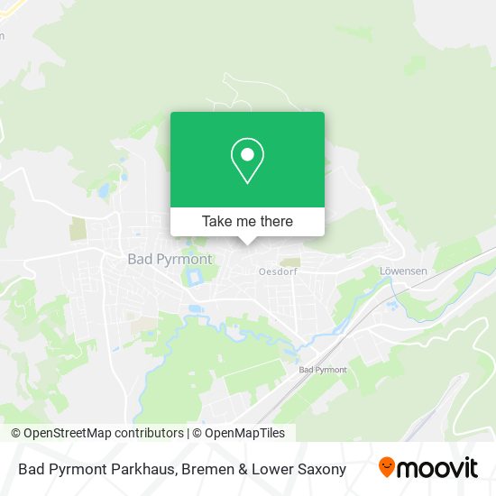 Bad Pyrmont Parkhaus map