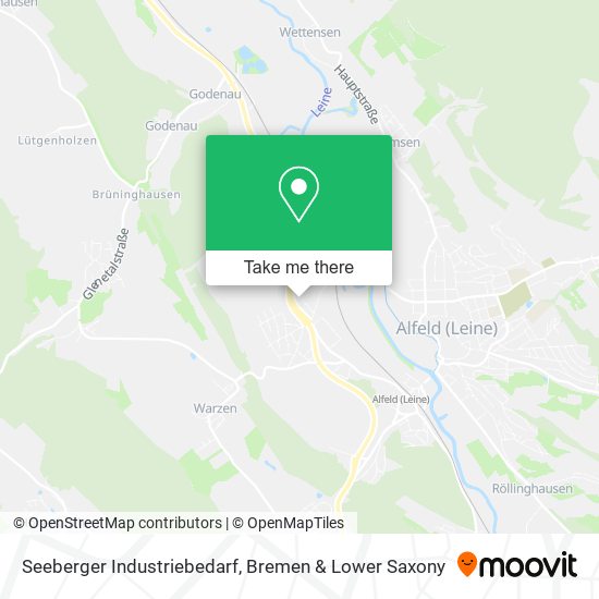 Seeberger Industriebedarf map