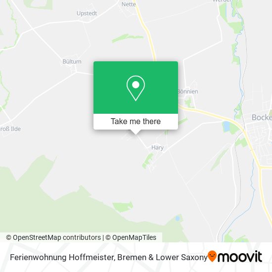 Ferienwohnung Hoffmeister map