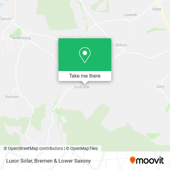 Luxor Solar map
