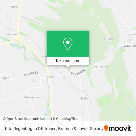 Kita Regenbogen Othfresen map