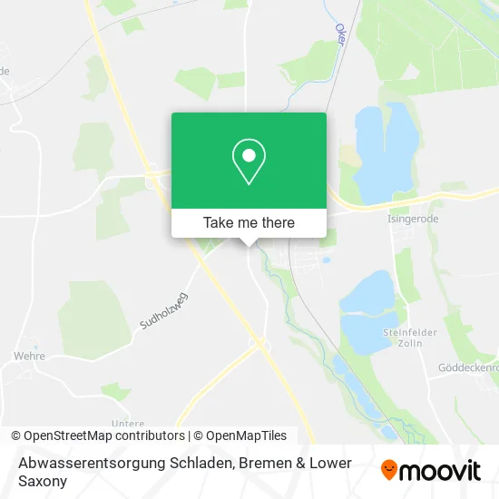 Карта Abwasserentsorgung Schladen