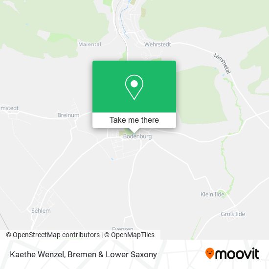 Kaethe Wenzel map