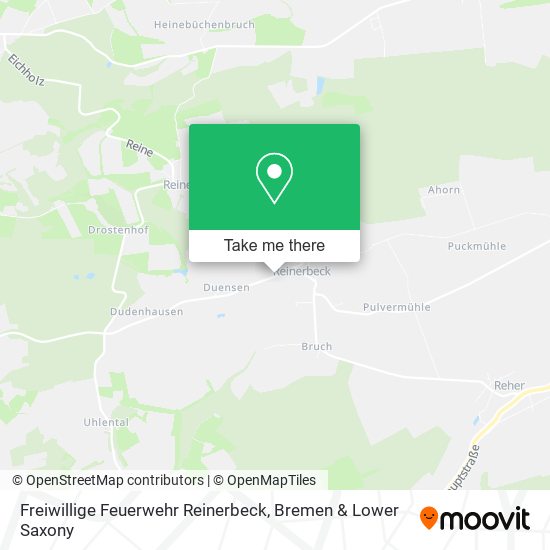 Freiwillige Feuerwehr Reinerbeck map