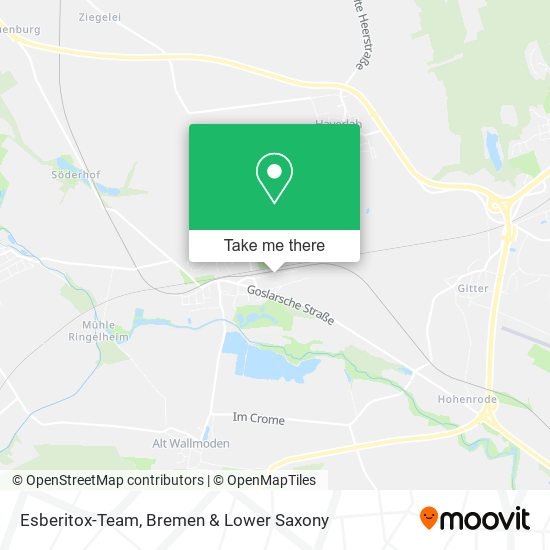 Esberitox-Team map