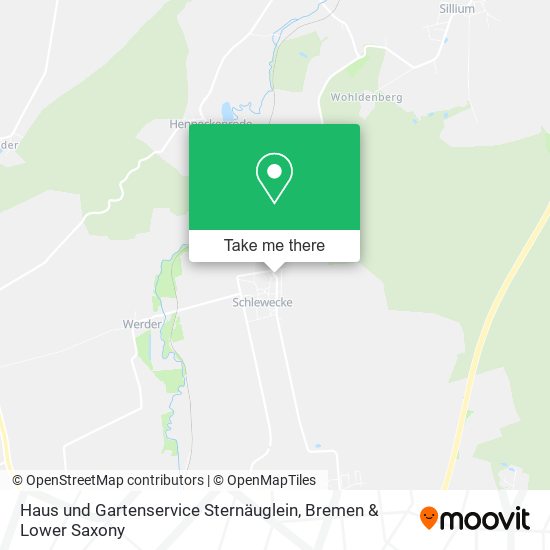 Haus und Gartenservice Sternäuglein map