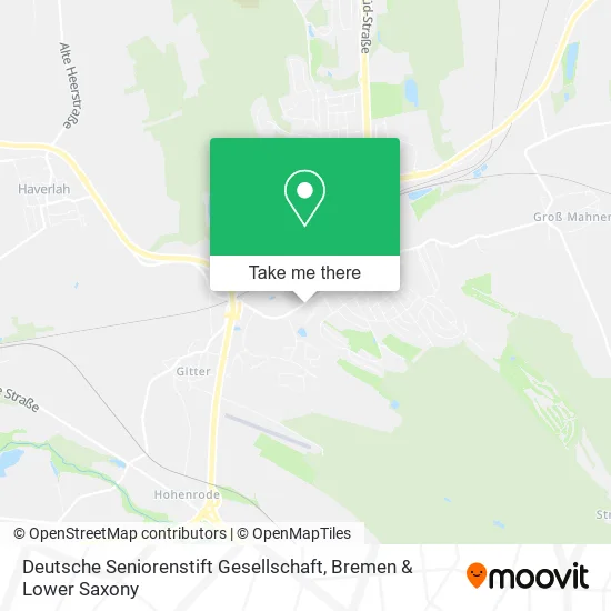Карта Deutsche Seniorenstift Gesellschaft