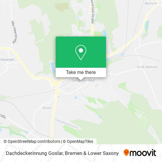 Dachdeckerinnung Goslar map