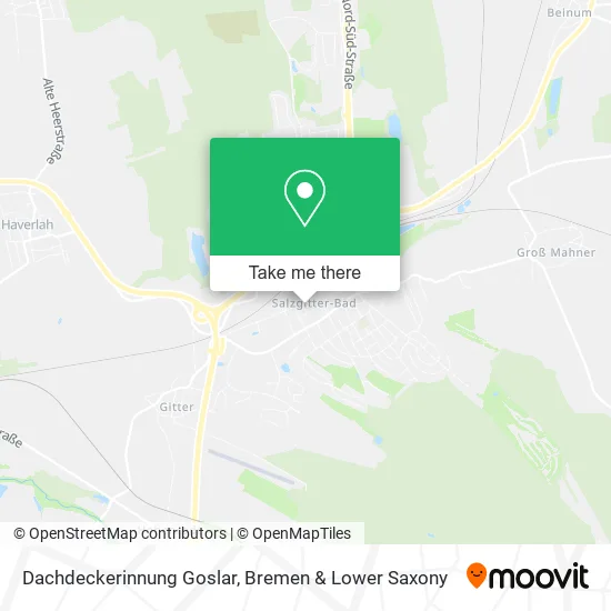 Карта Dachdeckerinnung Goslar