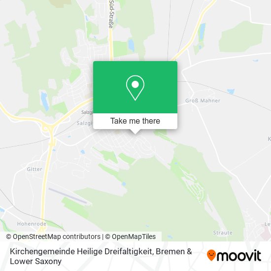Kirchengemeinde Heilige Dreifaltigkeit map