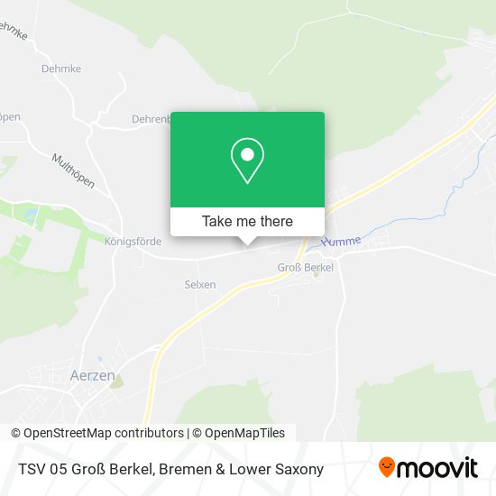 TSV 05 Groß Berkel map