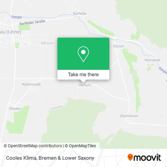 Cooles Klima map