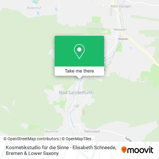 Kosmetikstudio für die Sinne - Elisabeth Schneede map