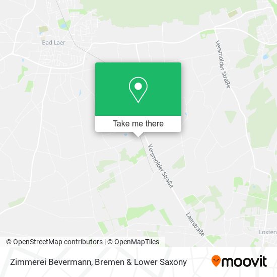Zimmerei Bevermann map