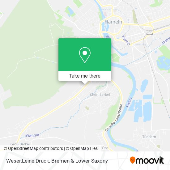 Weser.Leine.Druck map